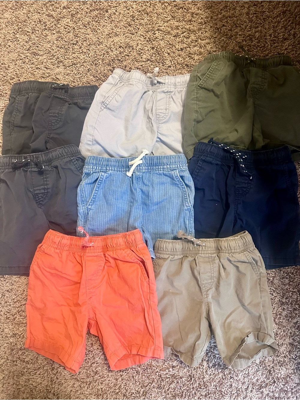 Cat and Jack Elastic-Waist Pull-On Shorts - Assorted Colors